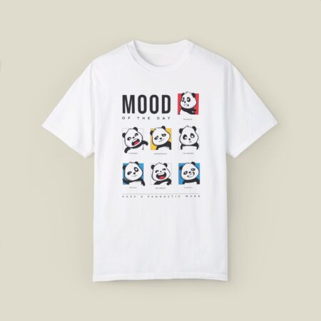 Mood of The Day Panda Unisex T-shirt