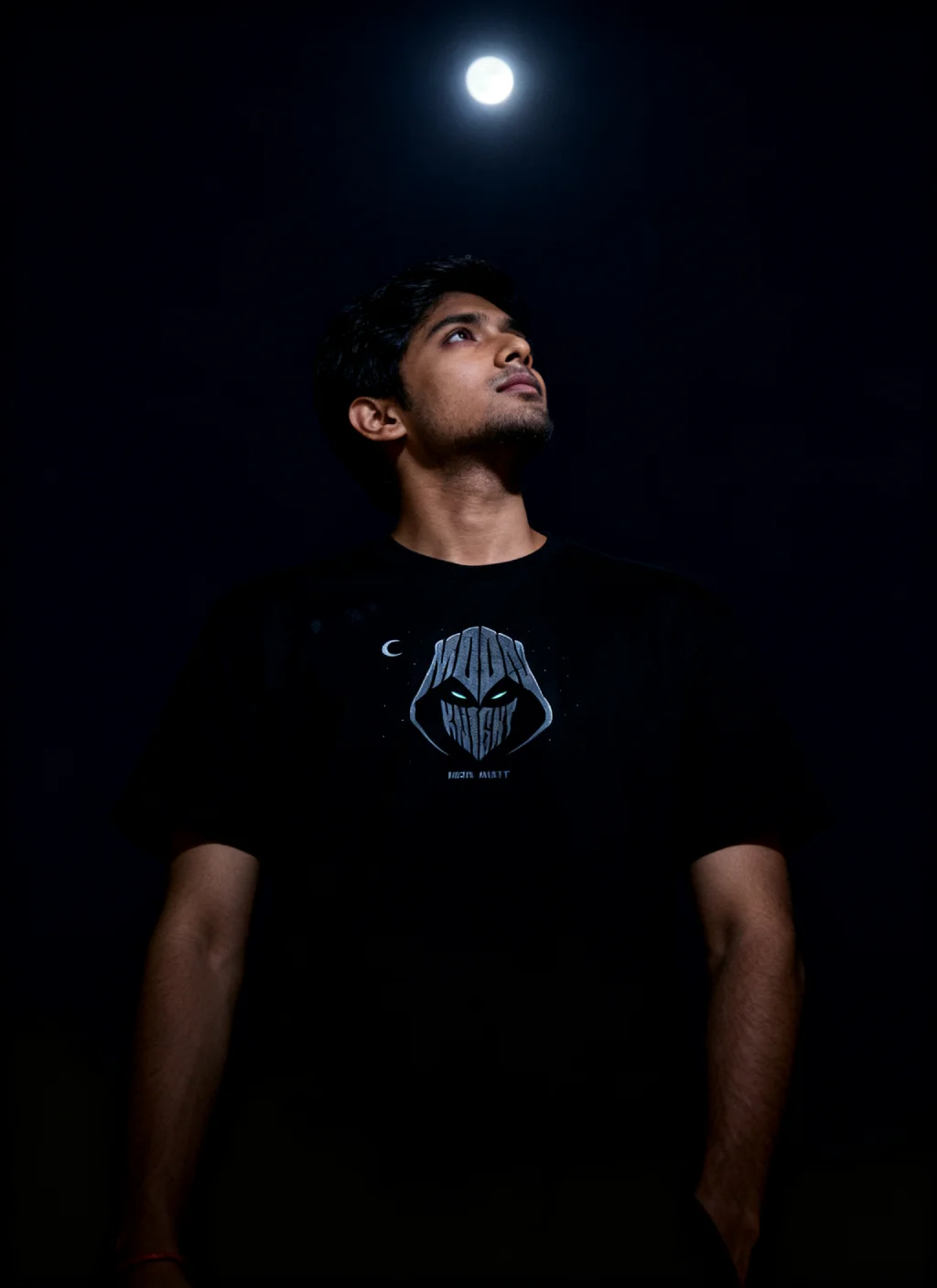 Moon Night Anime Graphic Tee – Premium Japanese Streetwear Shirt for Otaku Fans & Anime Lovers 2 Moon Night Anime Graphic Tee – Premium Japanese Streetwear Shirt for Otaku Fans & Anime Lovers - Image 2