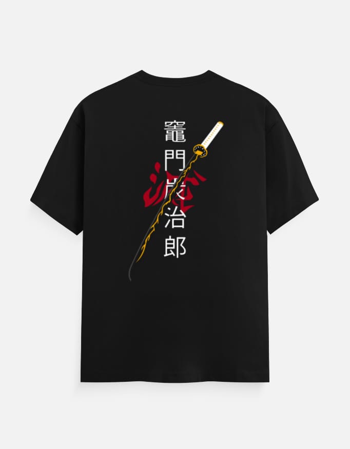 Zenitsu Agatsuma Katana Demon Slayer Unisex T-Shirt