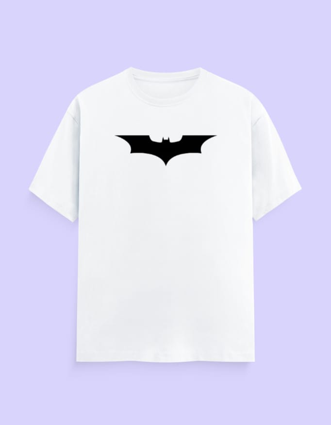 Batman The Dark Knight Classic Logo Unisex Cotton T-Shirt 1 Batman The Dark Knight Unisex T-Shirt