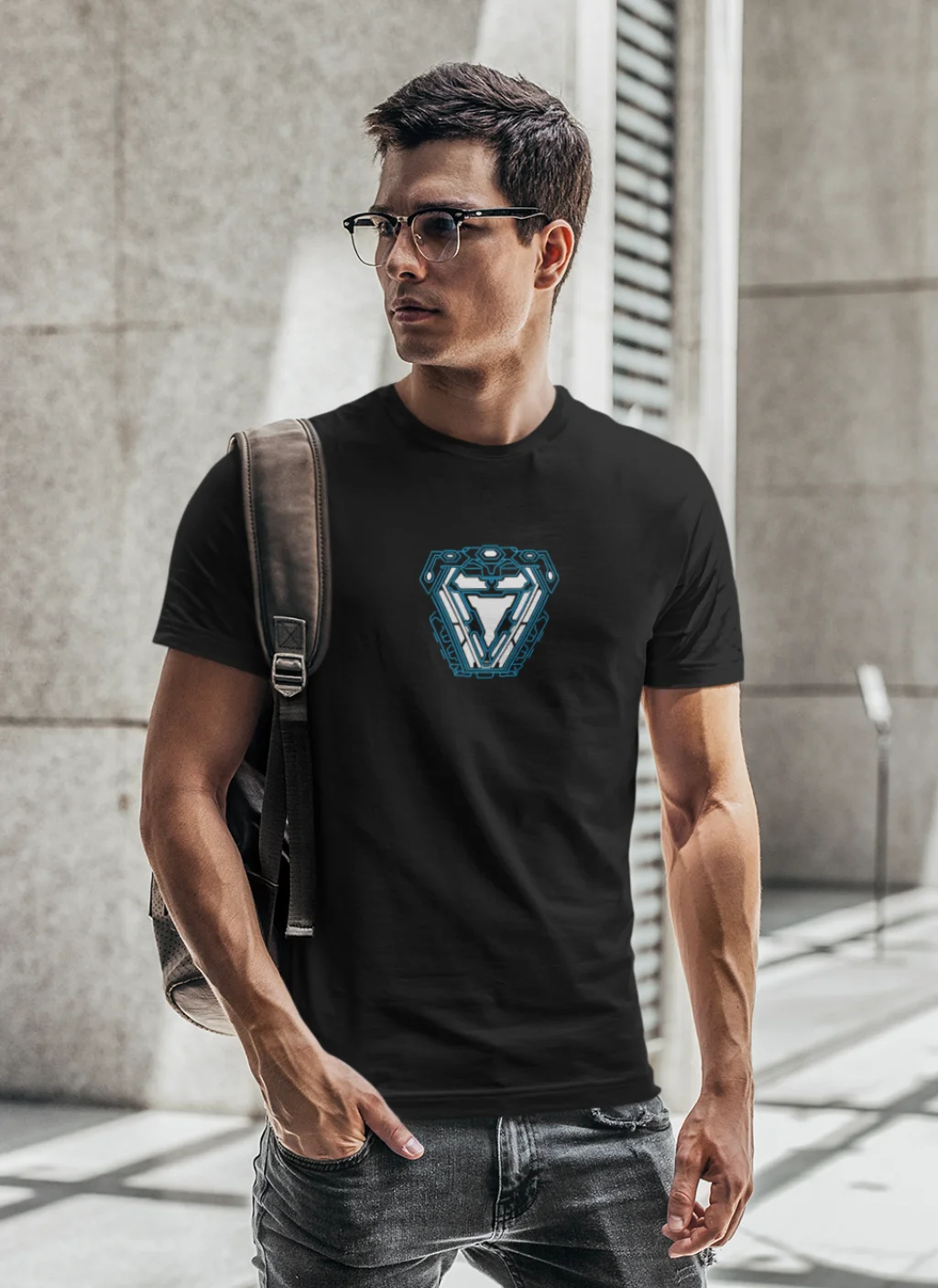 Iron Man Nano Tech Arc Reactor Unisex Graphic T-Shirt 2 Iron Man Nano Tech Arc Reactor Unisex Graphic T-Shirt - Image 2