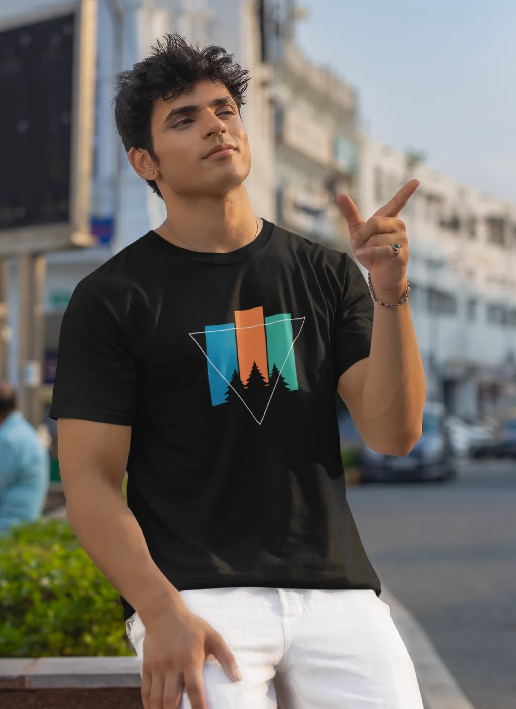 Explore Nature Unisex Classic Graphic T-Shirt with Vintage Design 2 Explore Nature Unisex Classic Graphic T-Shirt with Vintage Design - Image 2