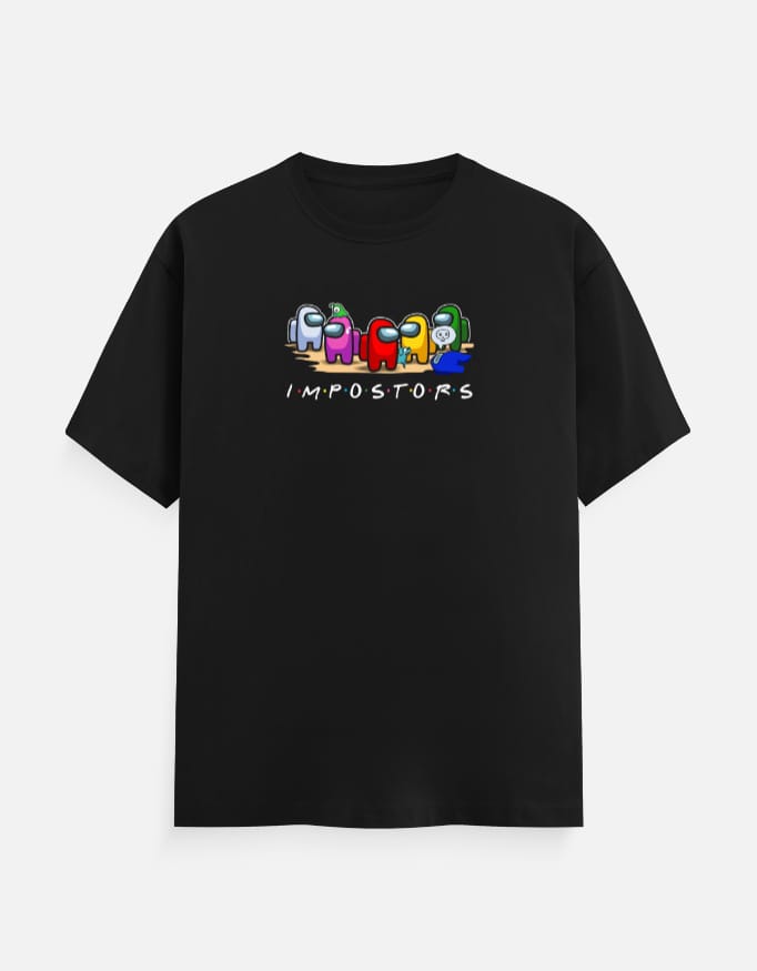 Impostors Among Us Iconic Sus Unisex Gamer T-Shirt 1 IMPOSTORS Among Us Iconic Sus T-Shirt