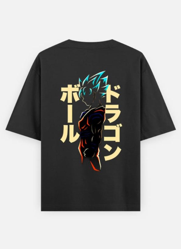Son Goku University Style Unisex Dragon Ball Oversized Tshirt