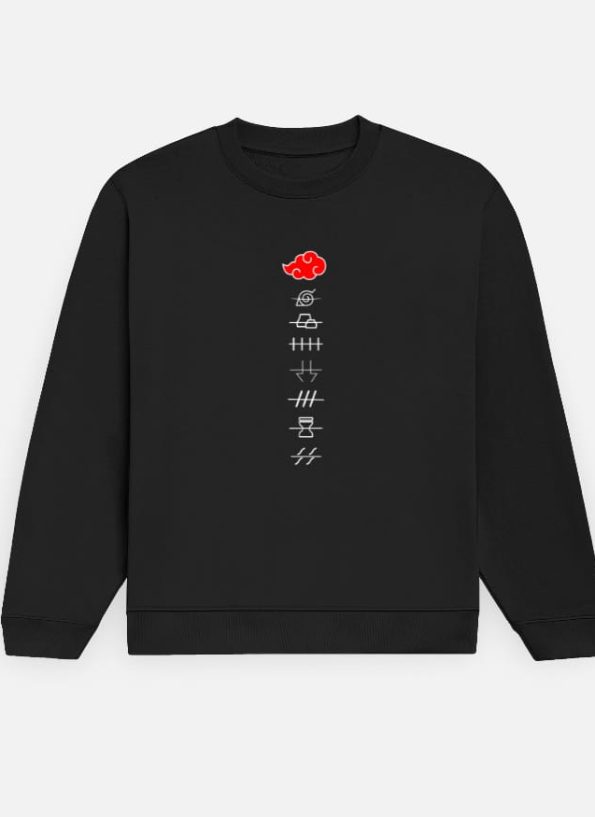 Naruto Akatsuki Unisex Cloud Sweatshirt