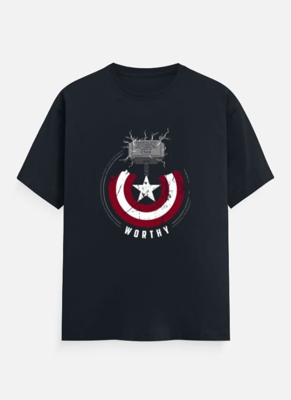 Captain America Worthy Hammer Unisex T-Shirt