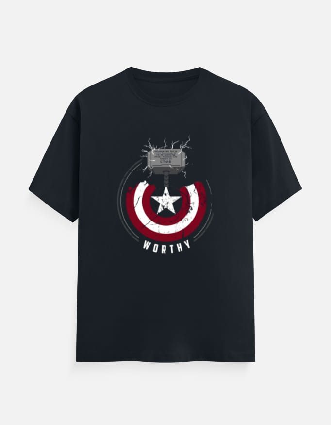 Captain America Worthy Hammer Unisex T-Shirt