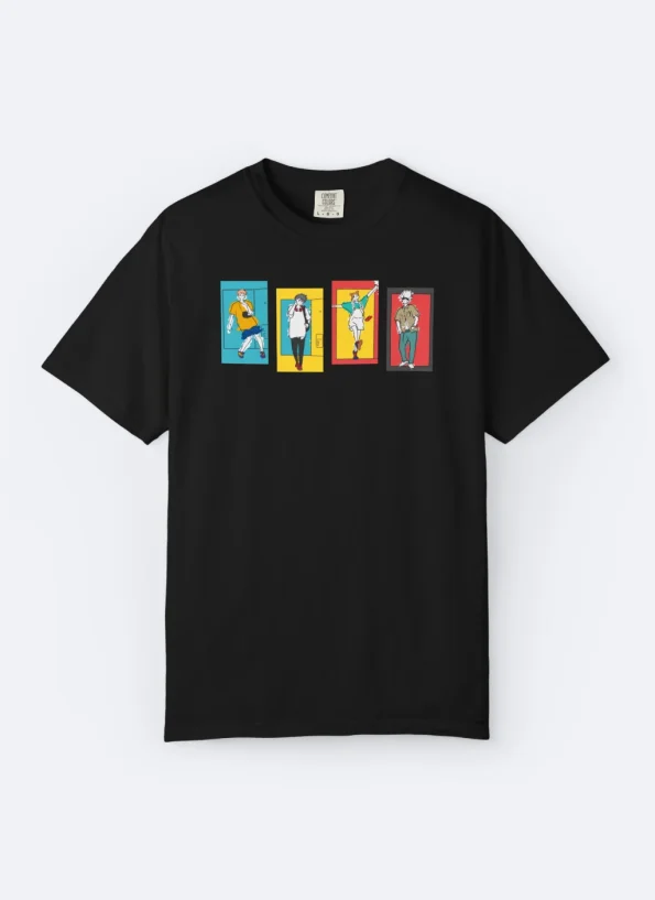Funky JJK-Inspired Unisex Cotton Graphic Tee